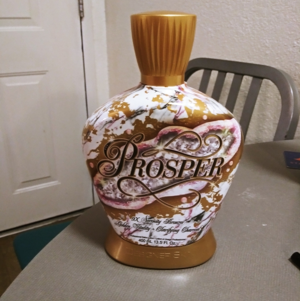 New Prosper tanning bed lotion